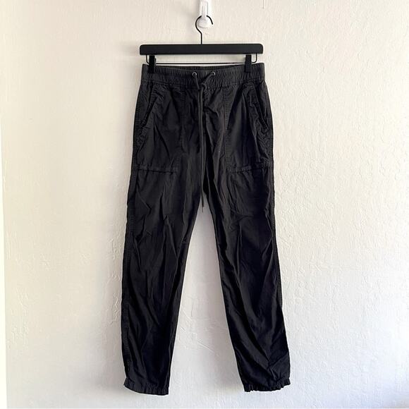 Standard James Perse Black Rip Stop Utility Pant Jogger Athleisure Women XS - Picture 2 of 11